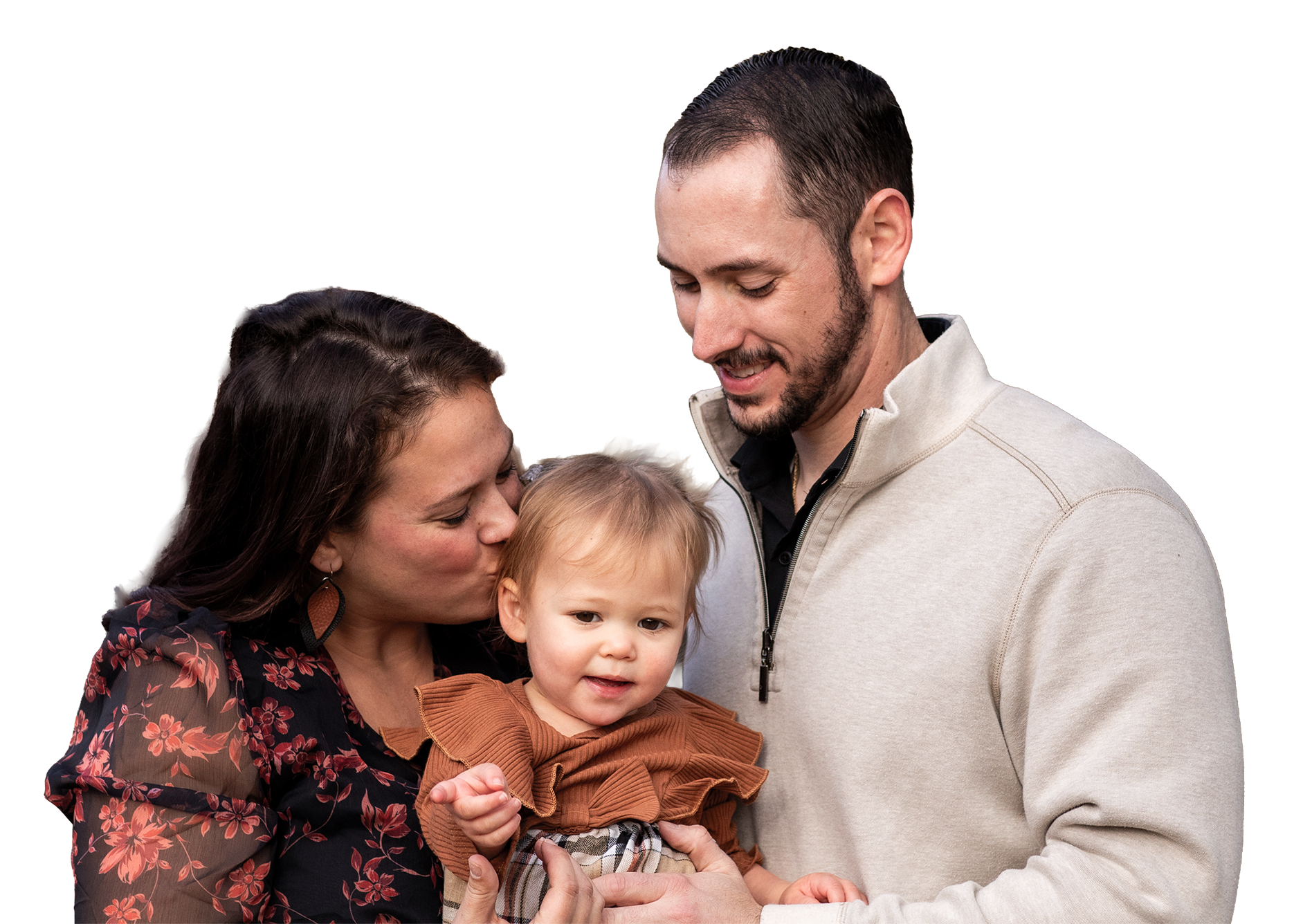 Successful Illinois CancerCare patient Connor Todd with his family