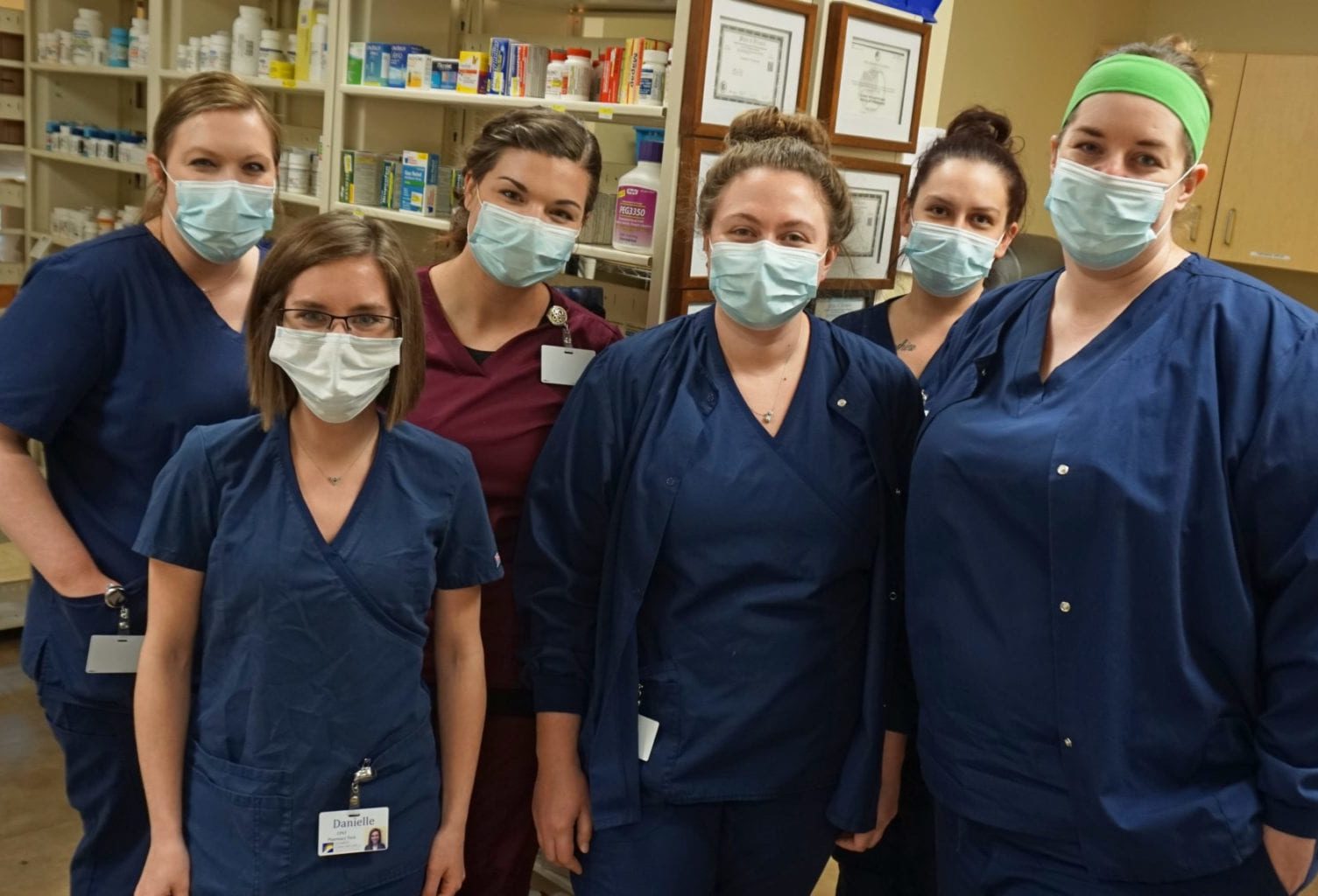 Pharmacy Group Mask Photo